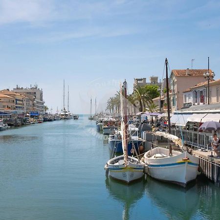 As21512 - Studio Cabine Vue Mer Laterale Avec Parking Prive A 20M De La Plage Le Grau-du-Roi Εξωτερικό φωτογραφία
