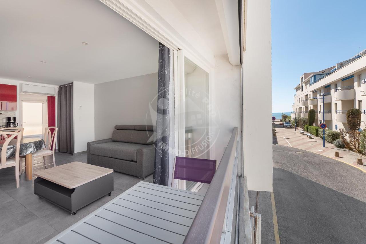 As21512 - Studio Cabine Vue Mer Laterale Avec Parking Prive A 20M De La Plage Le Grau-du-Roi Εξωτερικό φωτογραφία